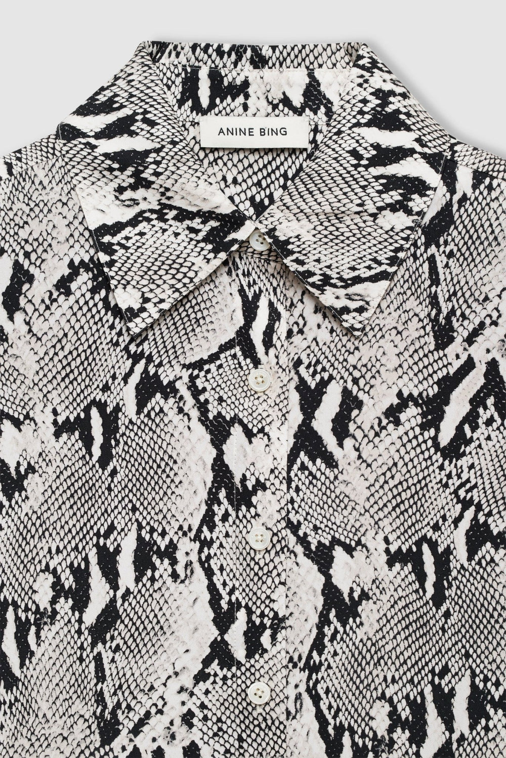 Anine Bing - Bridget Shirt Python - Kalifornia Jean Bar