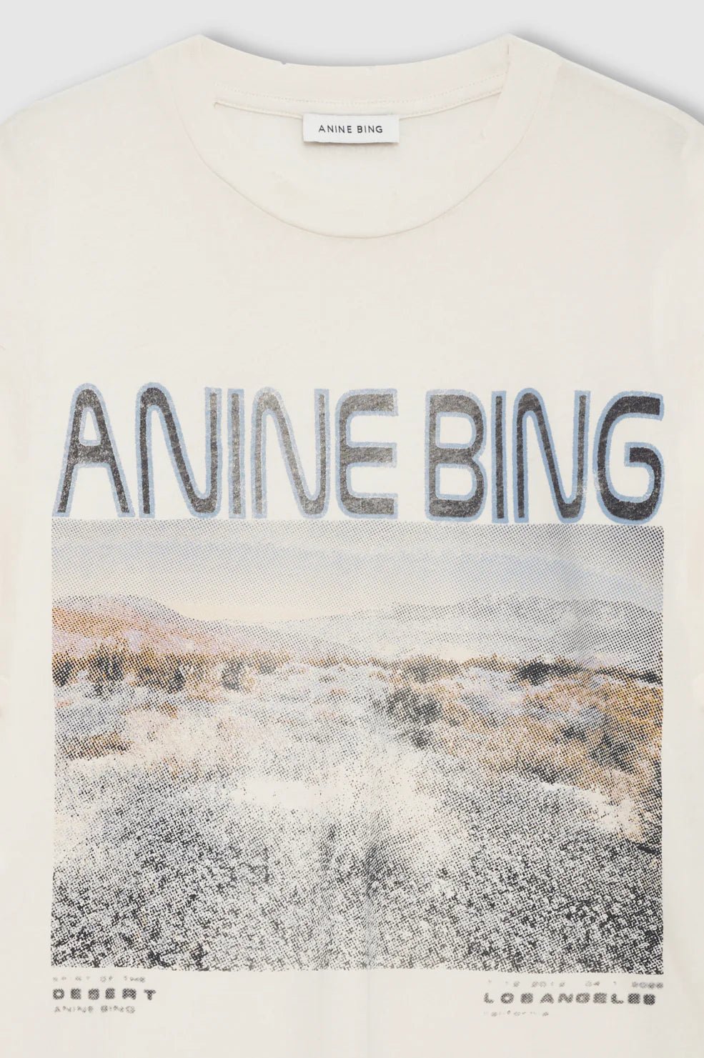 Anine Bing - Cade Wildflowers Tee Off - White - Kalifornia Jean Bar