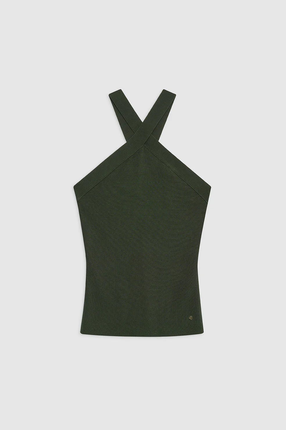 Anine Bing - Dark Olive Brea Top - Kalifornia Jean Bar