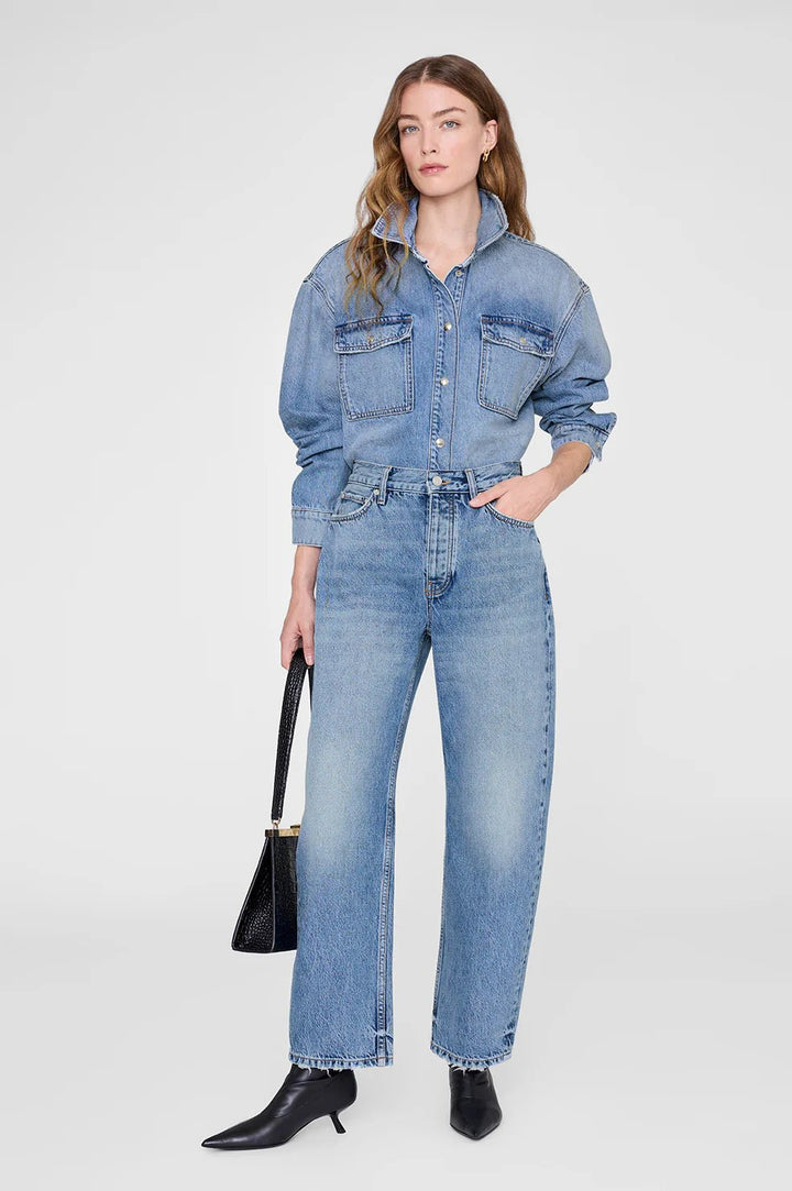 Anine Bing - Paxton Shirt Balton Blue - Kalifornia Jean Bar