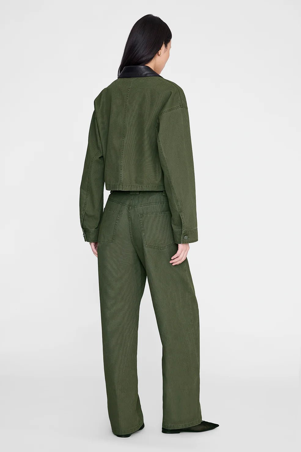 Anine Bing - Yuma Jacket in Army Green - Kalifornia Jean Bar