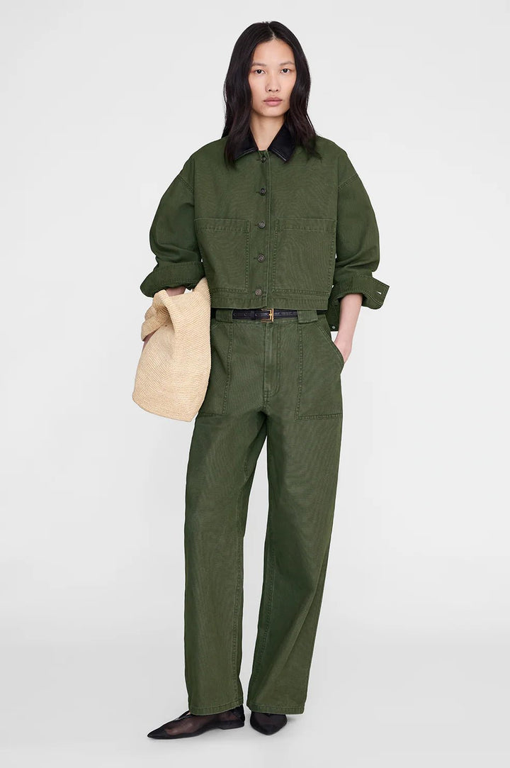Anine Bing - Yuma Jacket in Army Green - Kalifornia Jean Bar