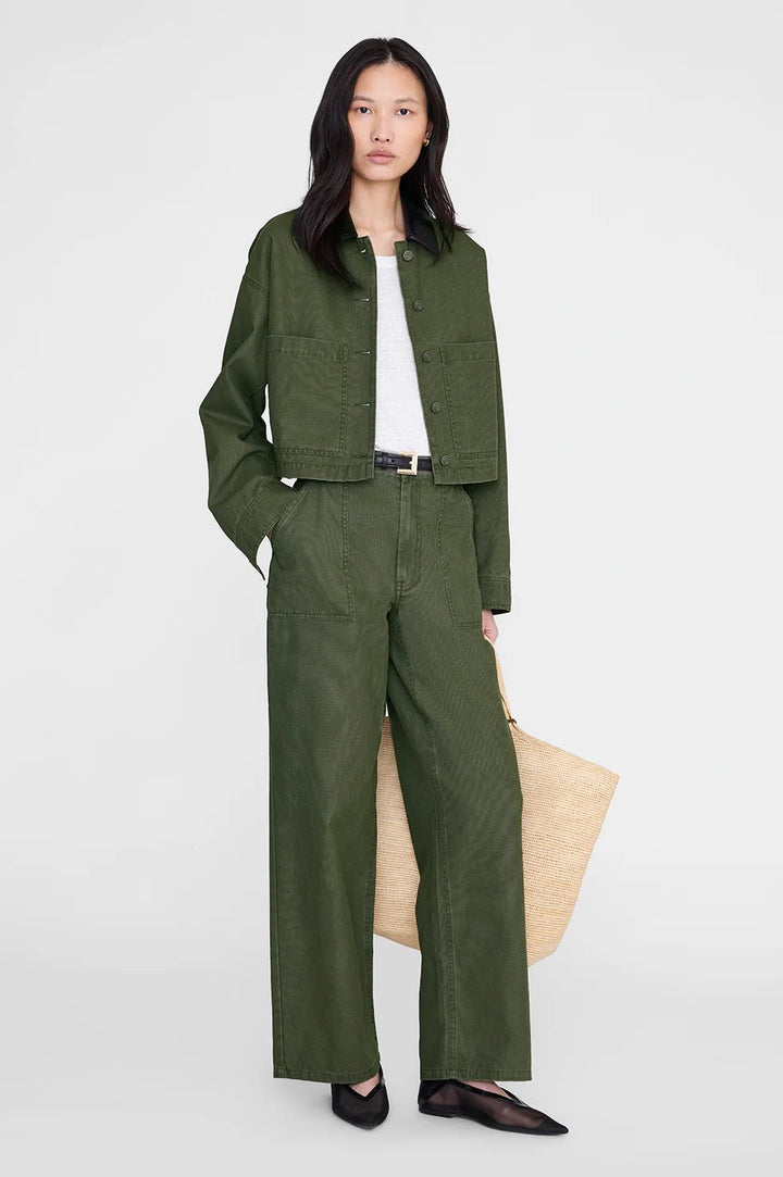 Anine Bing - Yuma Jacket in Army Green - Kalifornia Jean Bar