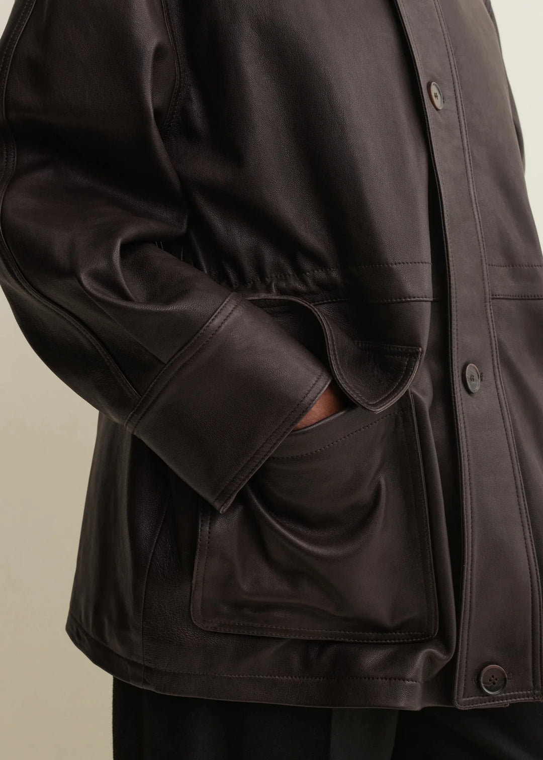 Arma - Maeve Jacket in Coffee Bean - Kalifornia Jean Bar