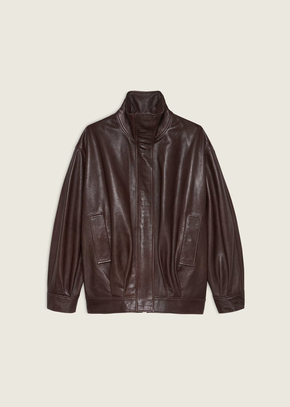 Arma - Paula Leather Jacket in Coffee Bean - Kalifornia Jean Bar