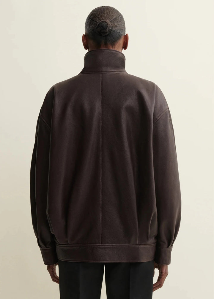 Arma - Paula Leather Jacket in Coffee Bean - Kalifornia Jean Bar