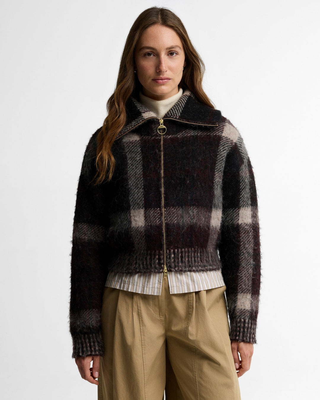 Barbour - Carville Multi Zip-Up Cardigan - Kalifornia Jean Bar