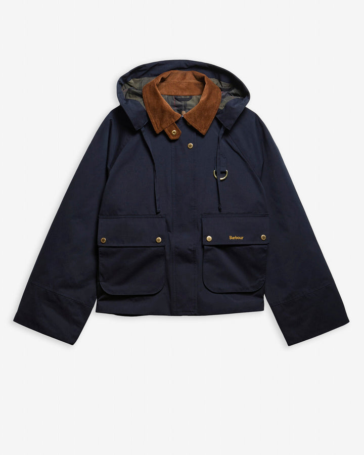 Barbour - Dark Navy Terrington Showerproof Jacket - Kalifornia Jean Bar