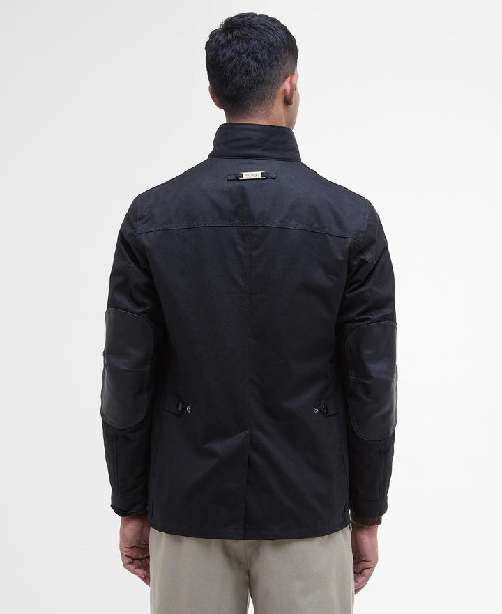 Barbour - Ogston Black Waxed Jacket - Kalifornia Jean Bar