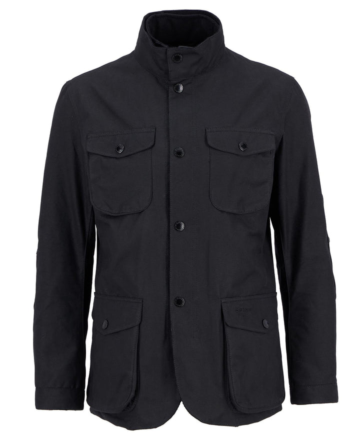 Barbour - Ogston Black Waxed Jacket - Kalifornia Jean Bar