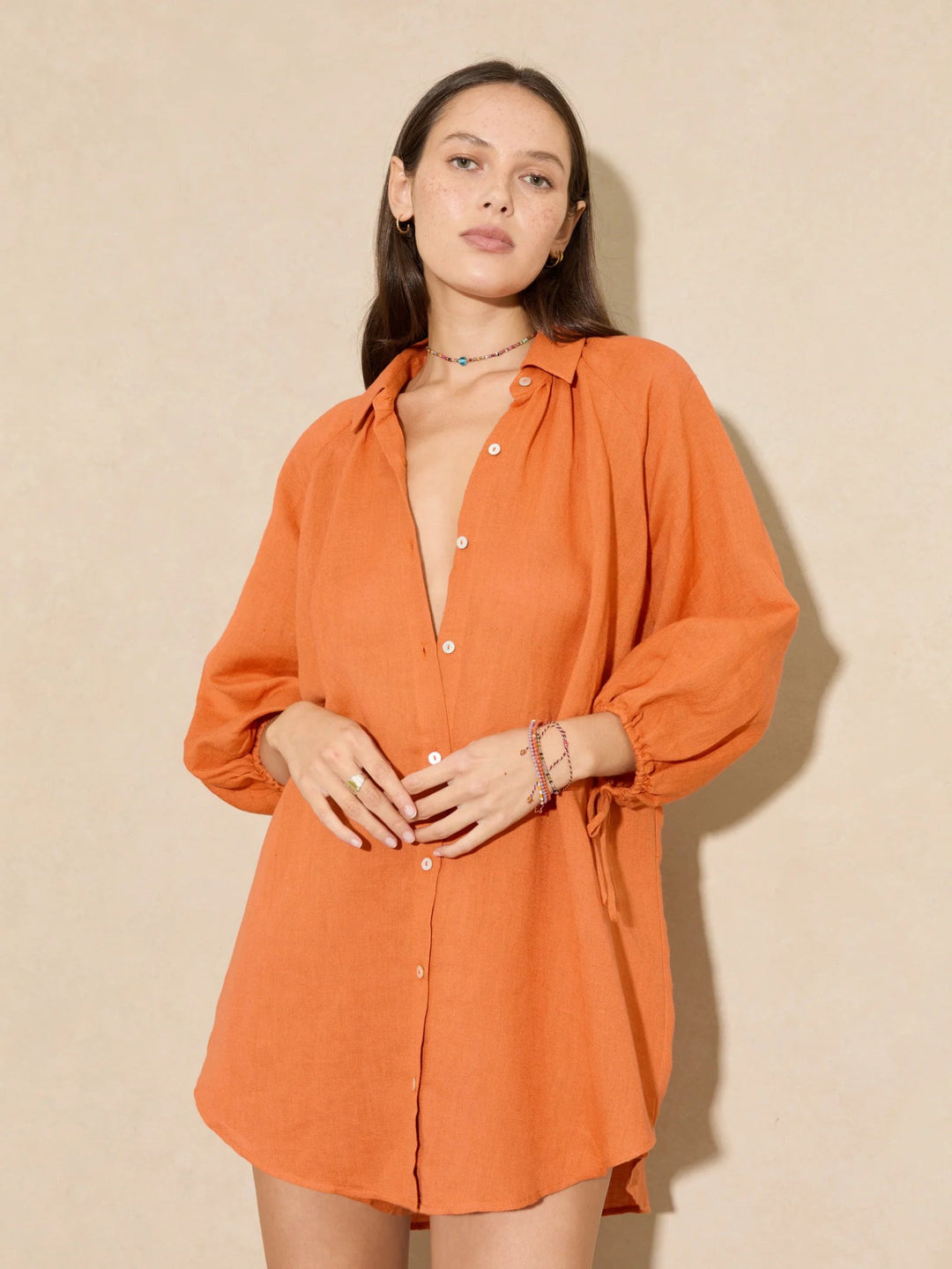 Boteh - La Ponche Shirt in Spice Route - Kalifornia Jean Bar