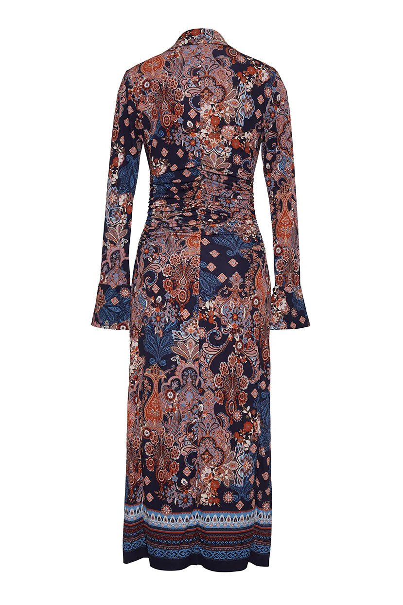 Cara Cara - Bluetif Cascade Shirley Dress - Kalifornia Jean Bar