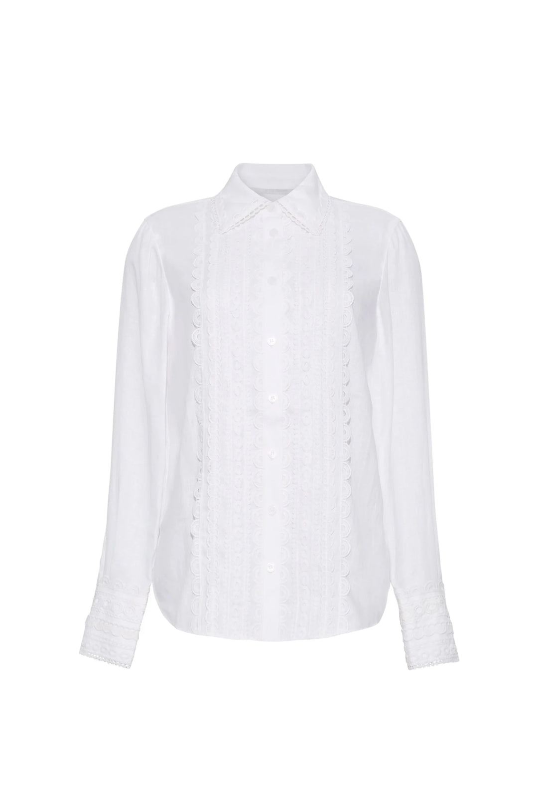 Cara Cara - Ideal Shirt Lace White Inserts - Kalifornia Jean Bar