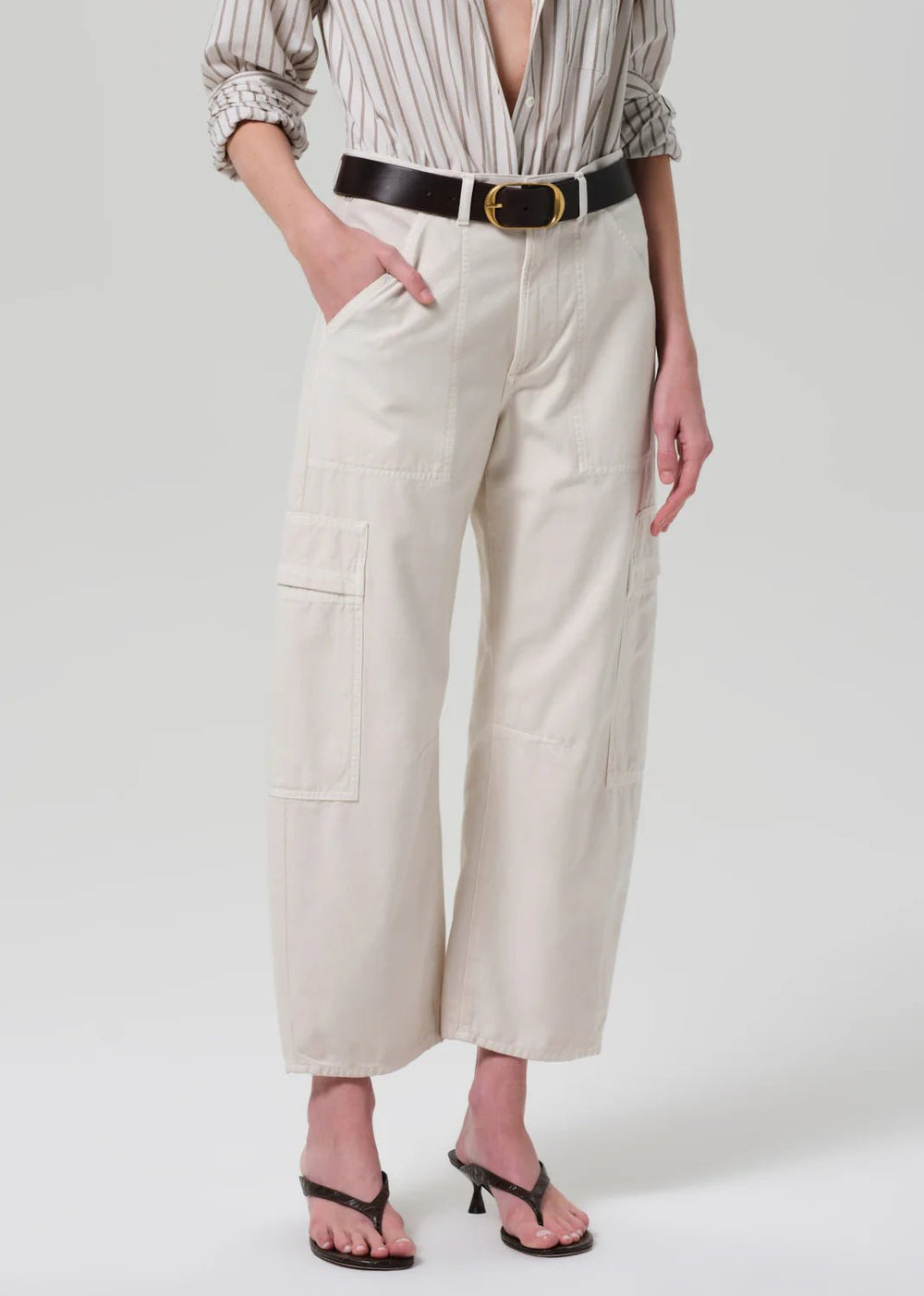 Citizens of Humanity - Almondette Marcelle Low Slung Cargo - Kalifornia Jean Bar