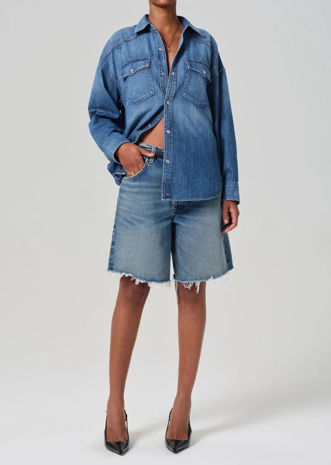 Citizens of Humanity - Babylonia Ayla Short - Kalifornia Jean Bar
