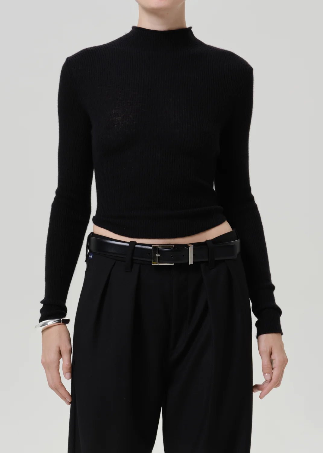 Citizens of Humanity - Black Leelah Turtleneck Sweater - Kalifornia Jean Bar