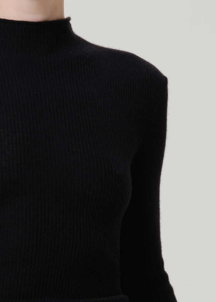 Citizens of Humanity - Black Leelah Turtleneck Sweater - Kalifornia Jean Bar