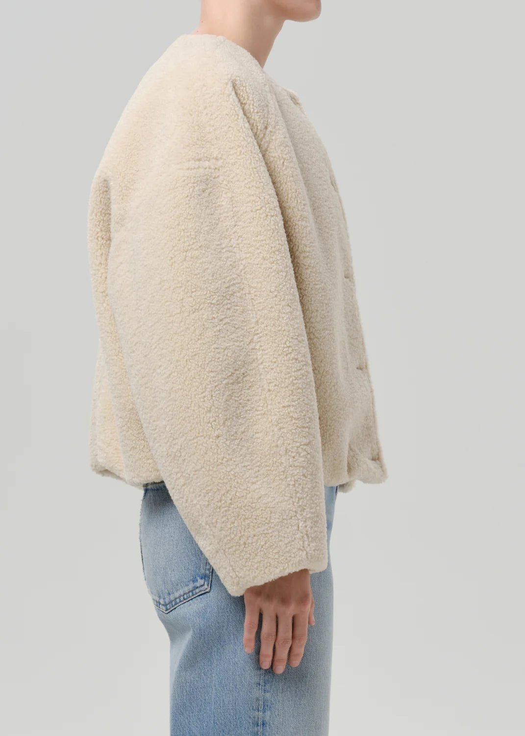 Citizens of Humanity - Cozy Sherpa Boucle Indoor Bomber - Kalifornia Jean Bar