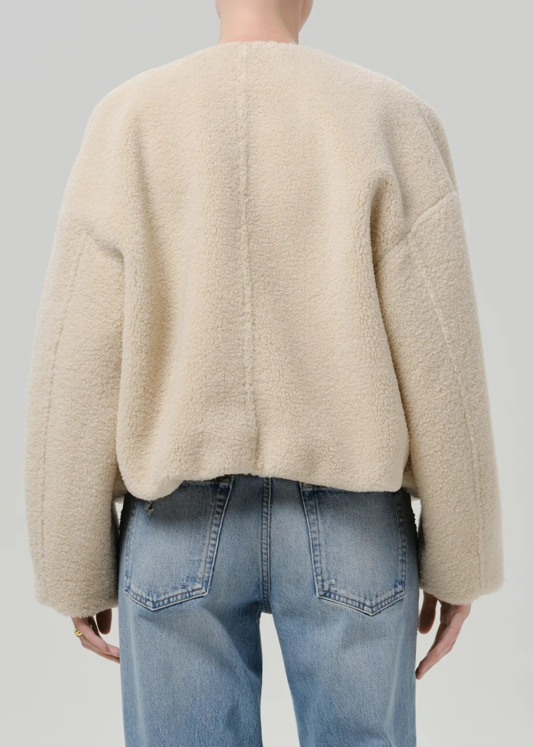 Citizens of Humanity - Cozy Sherpa Boucle Indoor Bomber - Kalifornia Jean Bar