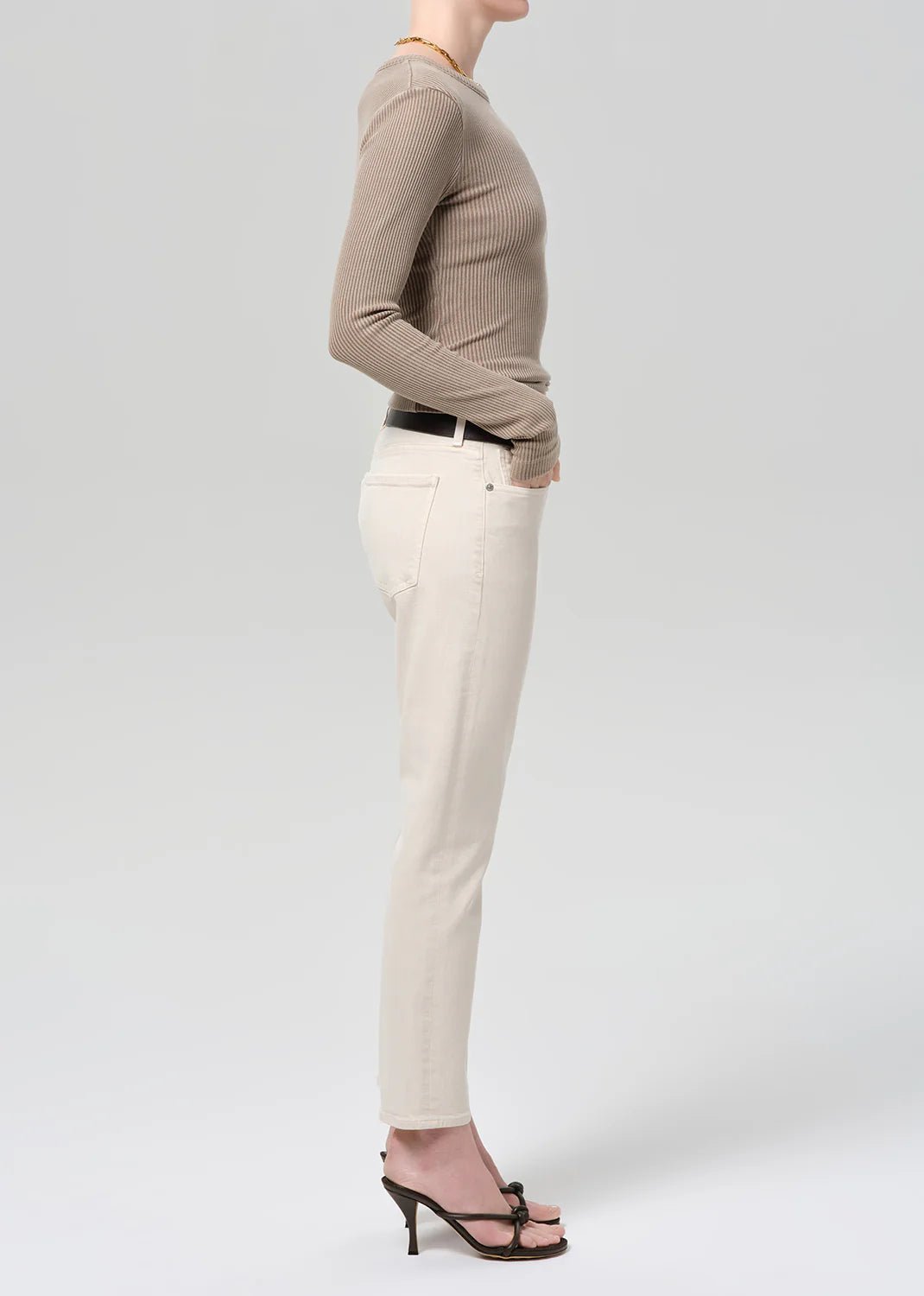 Citizens of Humanity - Emerson 27" Slim Boyfriend Almondette - Kalifornia Jean Bar