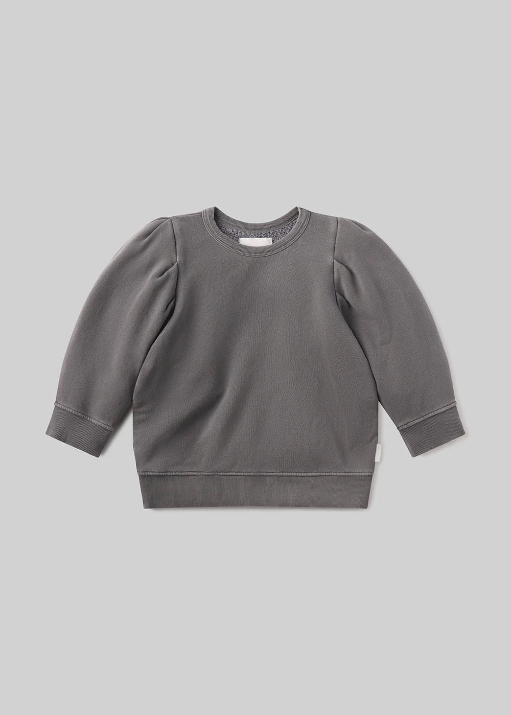 Citizens of Humanity - Heather Grey Pleated Short Sleeve Crew - Kalifornia Jean Bar