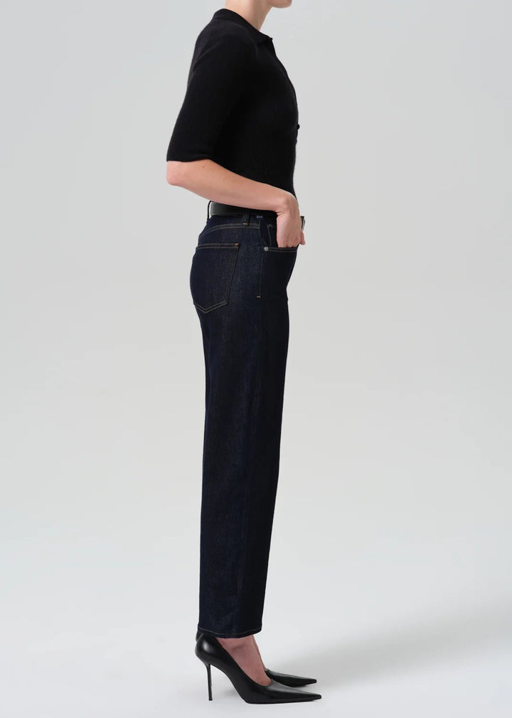 Citizens of Humanity - Inky Rinse Palma Straight Leg Jean - Kalifornia Jean Bar