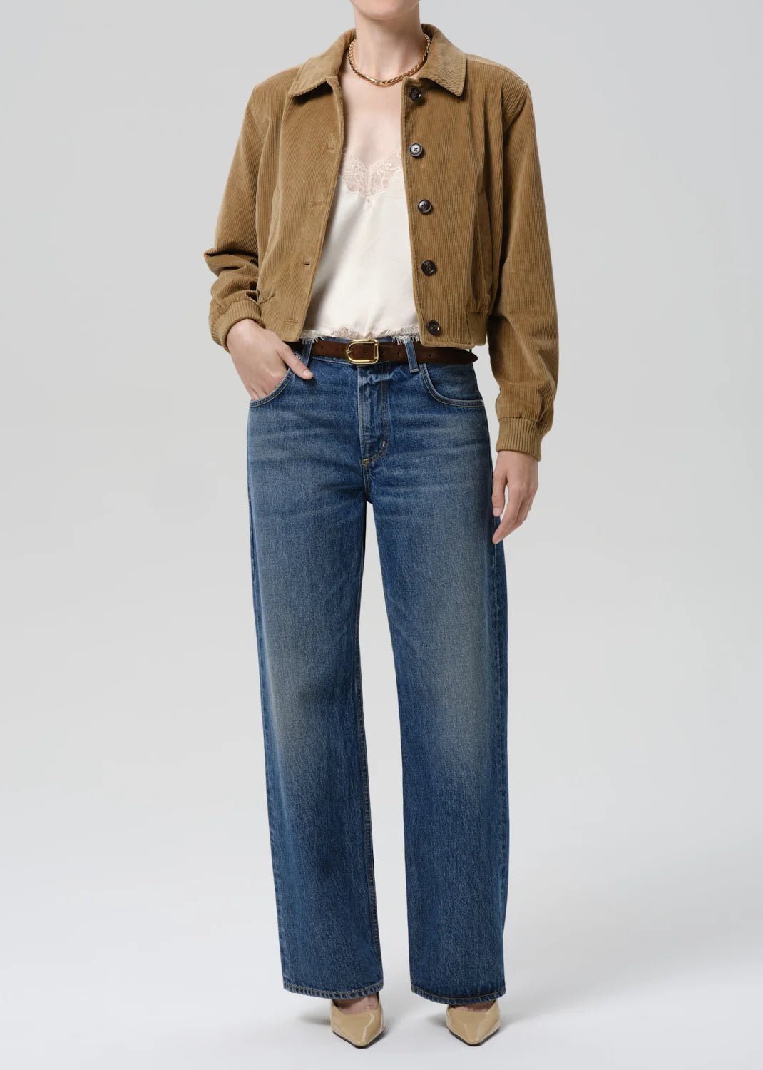 Citizens of Humanity - Lindz Easy Straight Jean in Twilight - Kalifornia Jean Bar