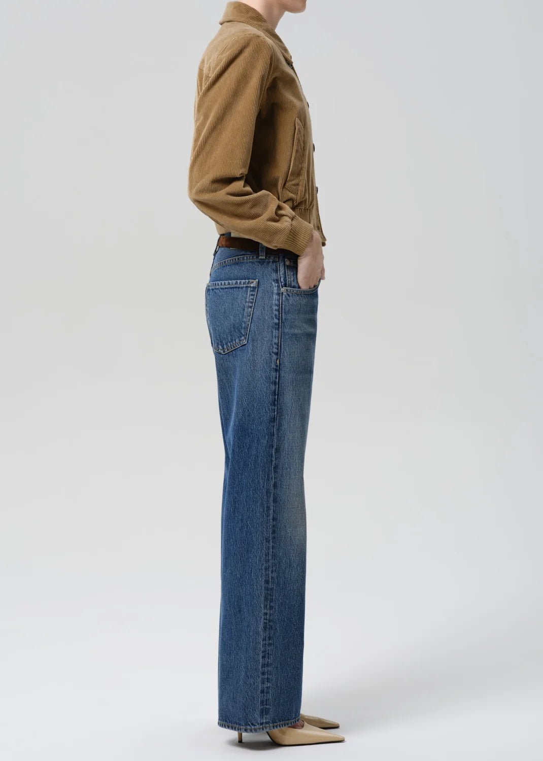 Citizens of Humanity - Lindz Easy Straight Jean in Twilight - Kalifornia Jean Bar