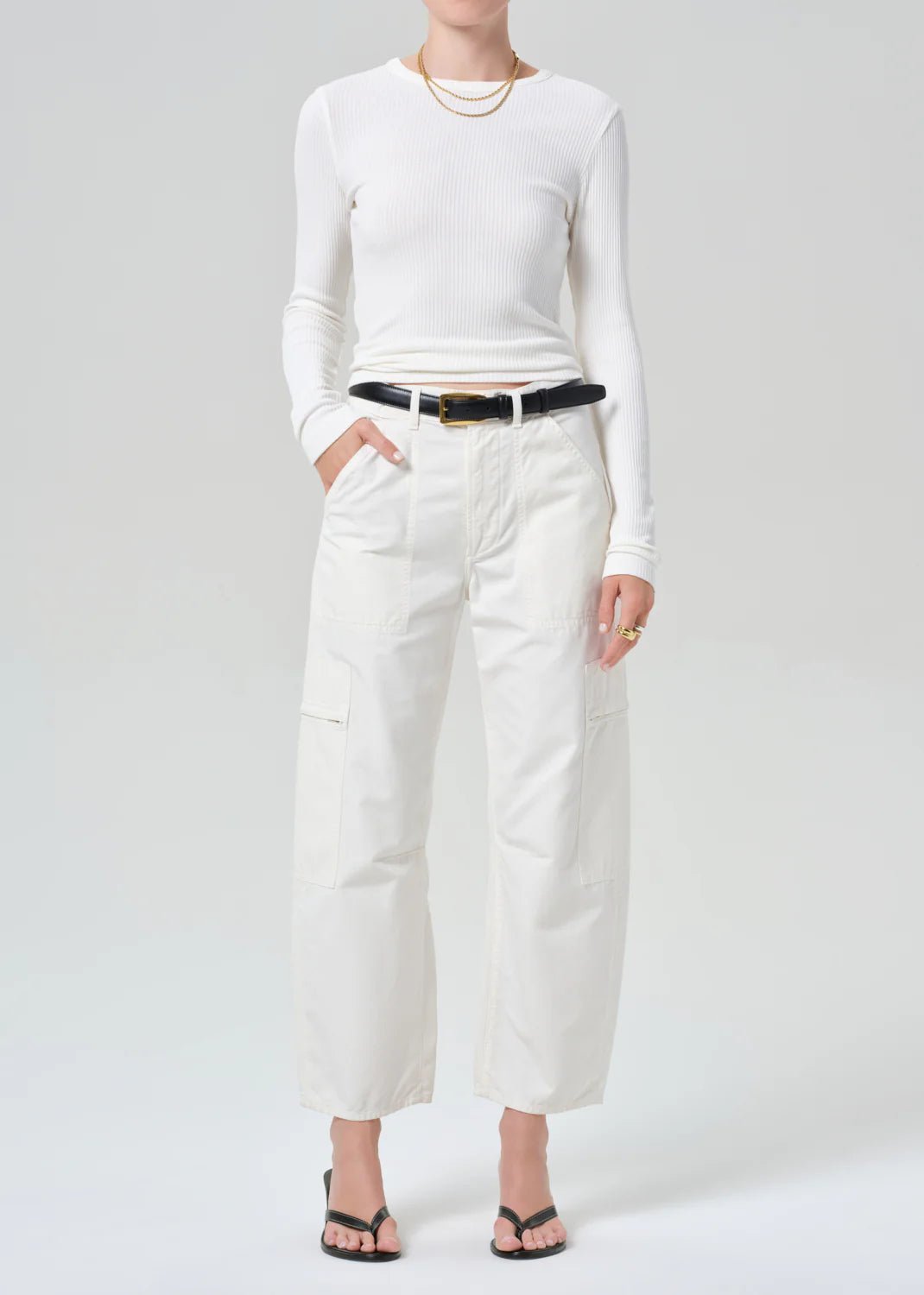 Citizens of Humanity - Marcelle Cargo Low Slung Pashmina - Kalifornia Jean Bar