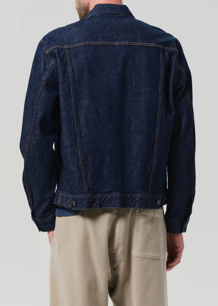 Citizens of Humanity - Men's Box Denim Jacket Crosshatch - Kalifornia Jean Bar
