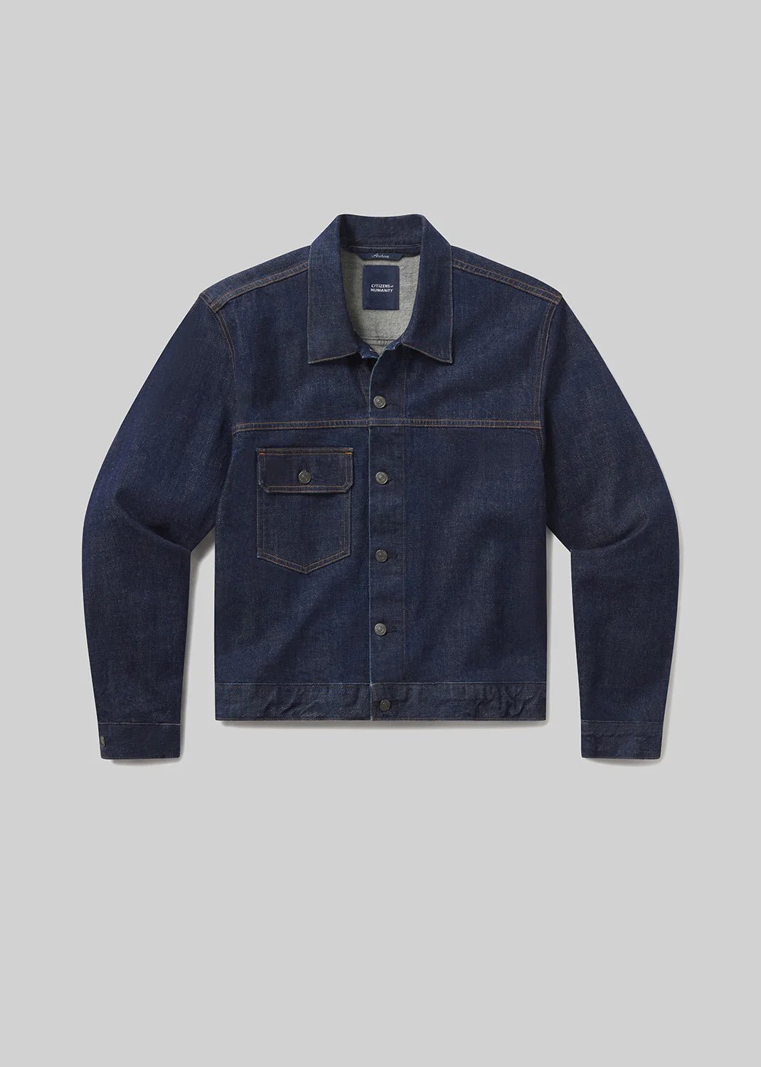 Citizens of Humanity - Men's Box Denim Jacket Crosshatch - Kalifornia Jean Bar