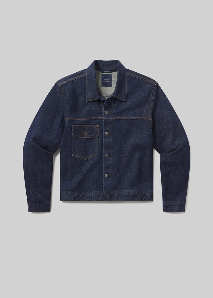 Citizens of Humanity - Men's Box Denim Jacket Crosshatch - Kalifornia Jean Bar