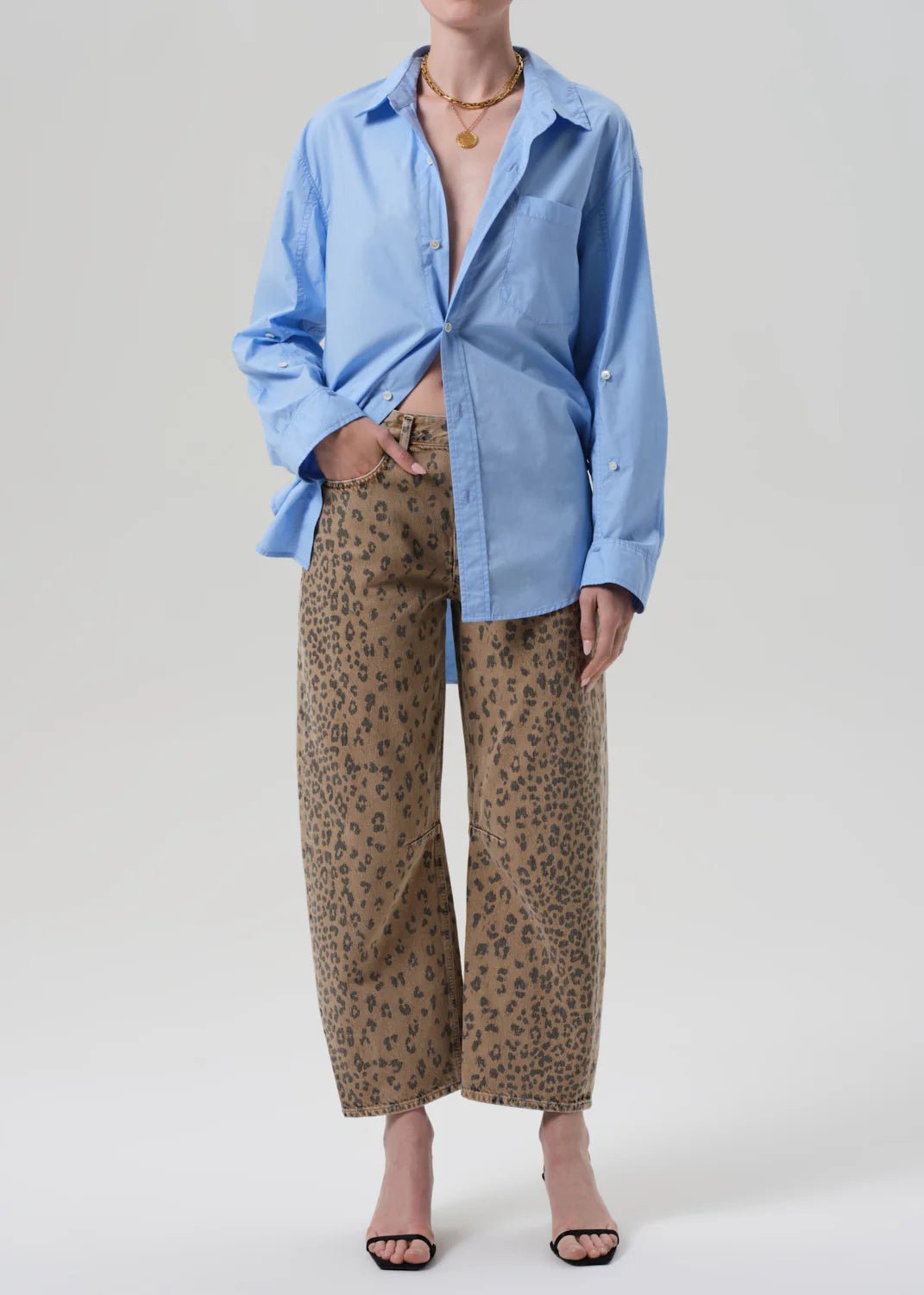 Citizens of Humanity - Miro in Natural Cheetah - Kalifornia Jean Bar