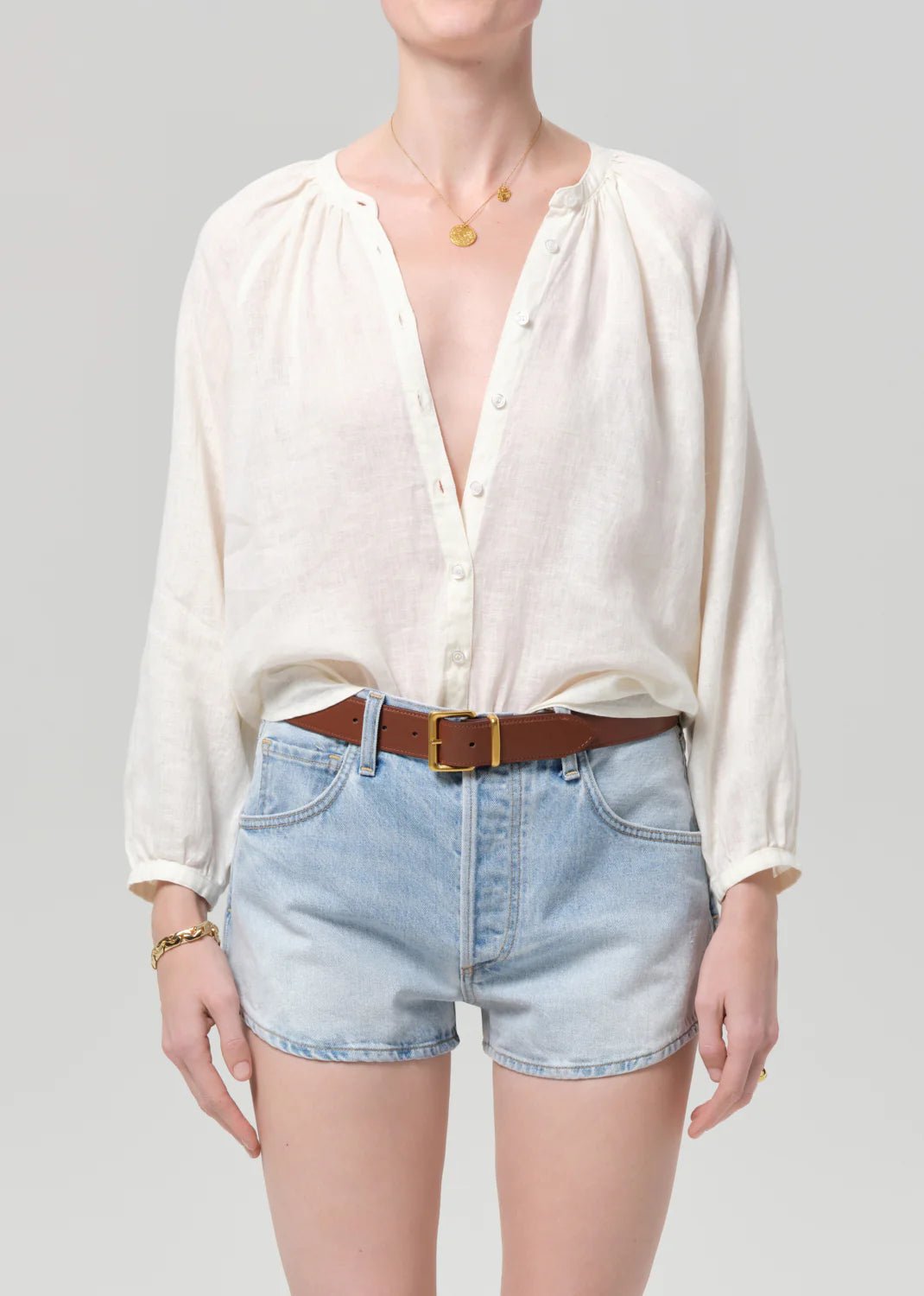 Citizens of Humanity - Paro Blouse in Villa - Kalifornia Jean Bar