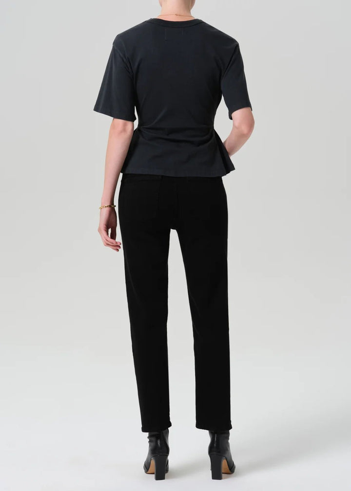 Citizens of Humanity - Plush Black Caia Straight Leg Jean - Kalifornia Jean Bar
