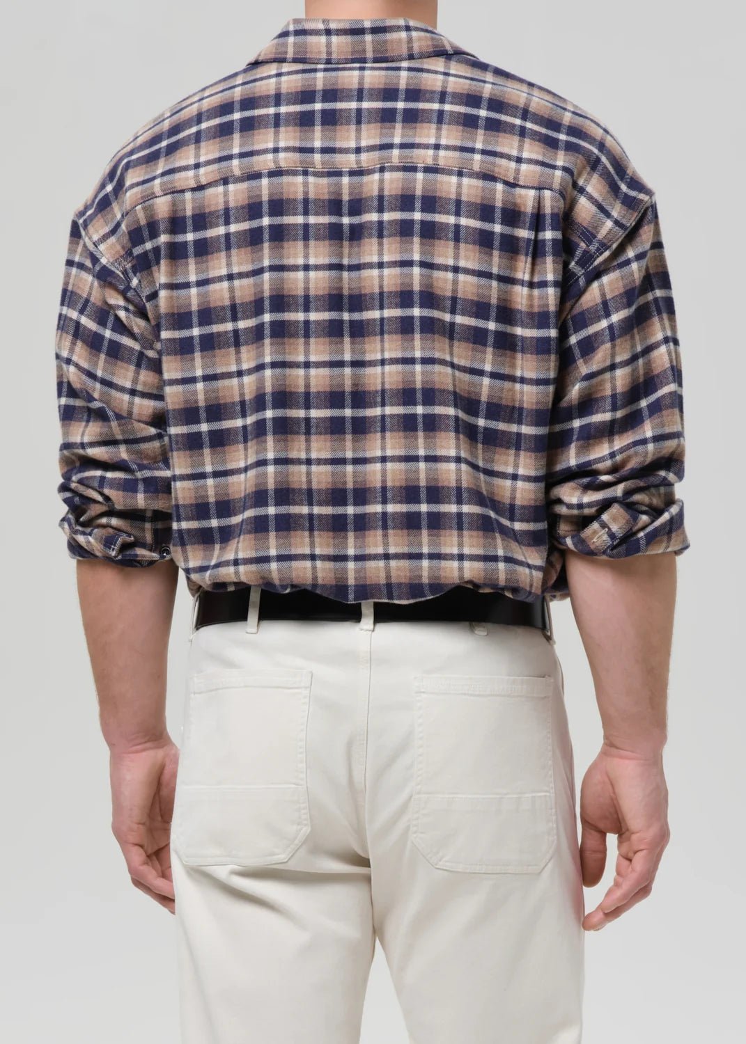 Citizens of Humanity - Shigoto Shirt in Rambler Plaid - Kalifornia Jean Bar