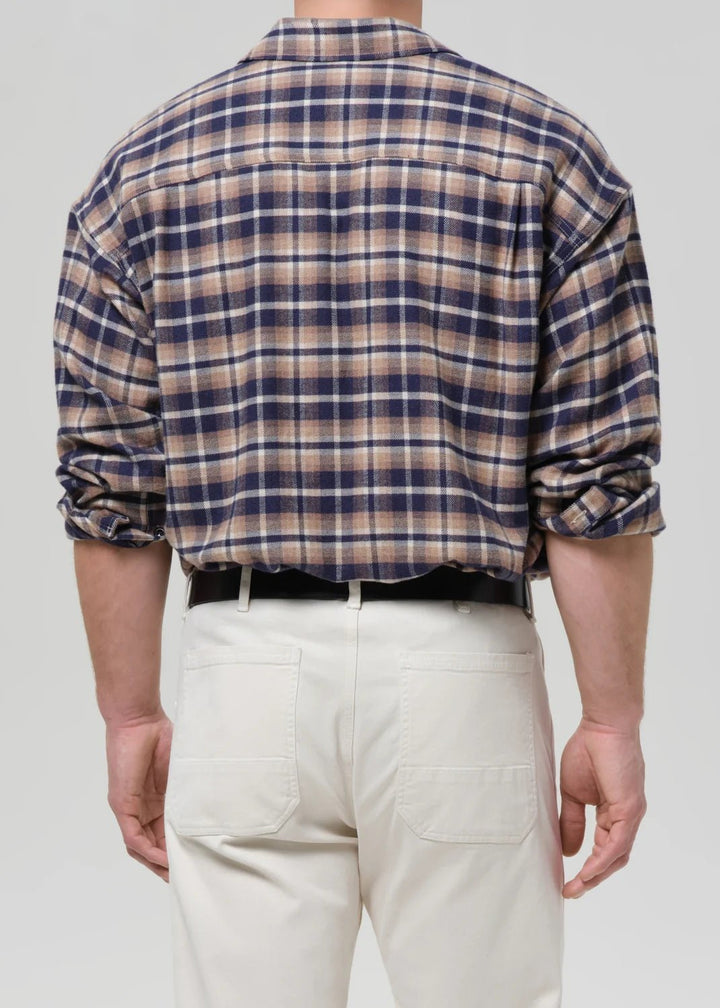 Citizens of Humanity - Shigoto Shirt in Rambler Plaid - Kalifornia Jean Bar