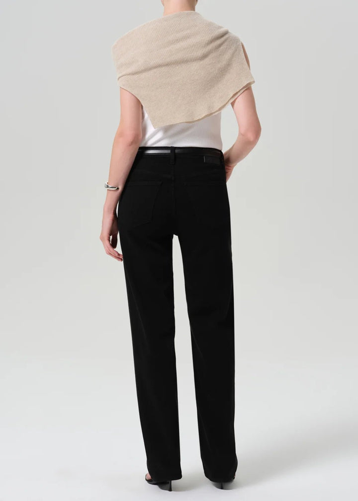 Citizens of Humanity - Starless Black Palma Straight Long Cut Clean Hem - Kalifornia Jean Bar