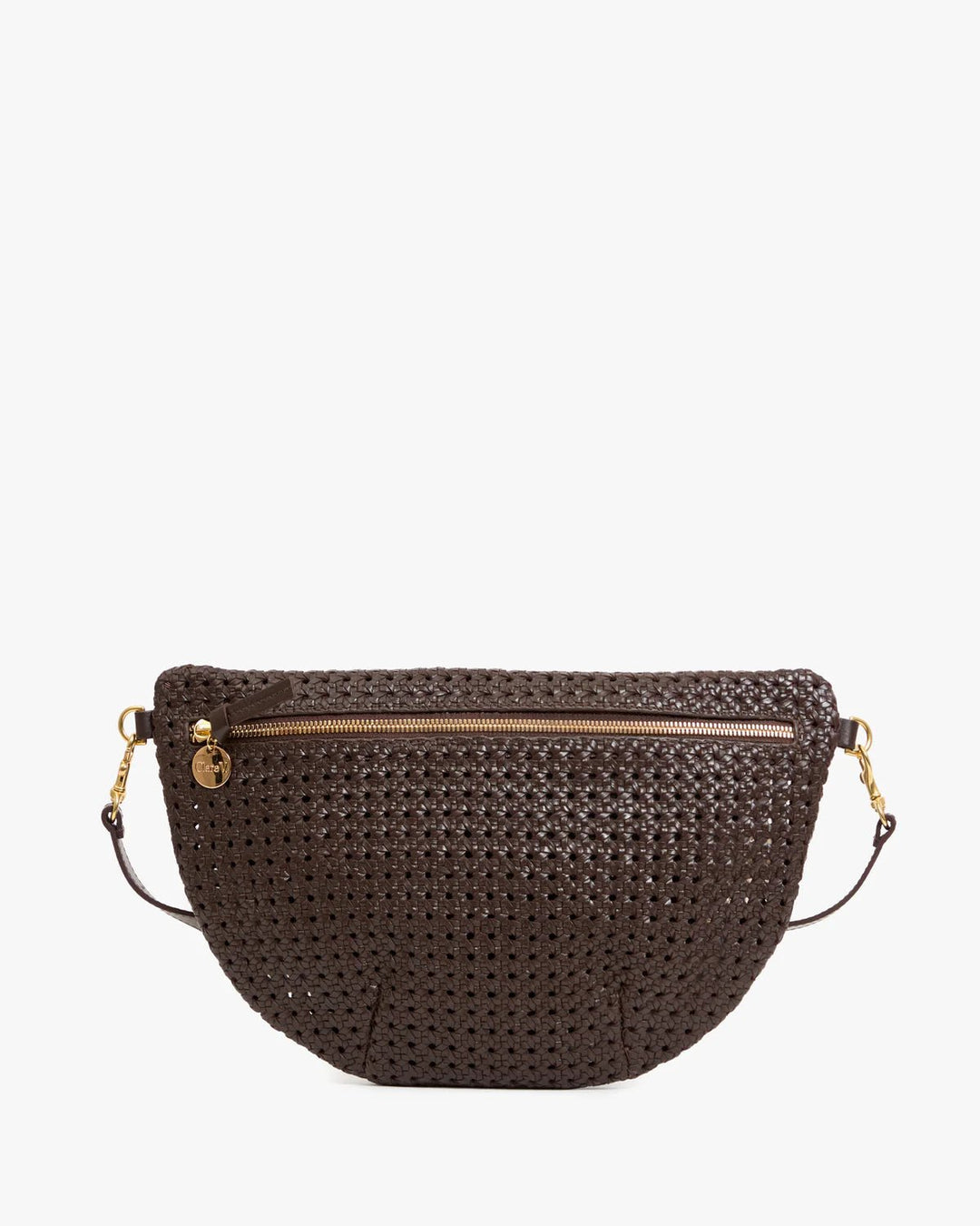 Clare V. - Grande Fanny Chocolate Rattan - Kalifornia Jean Bar