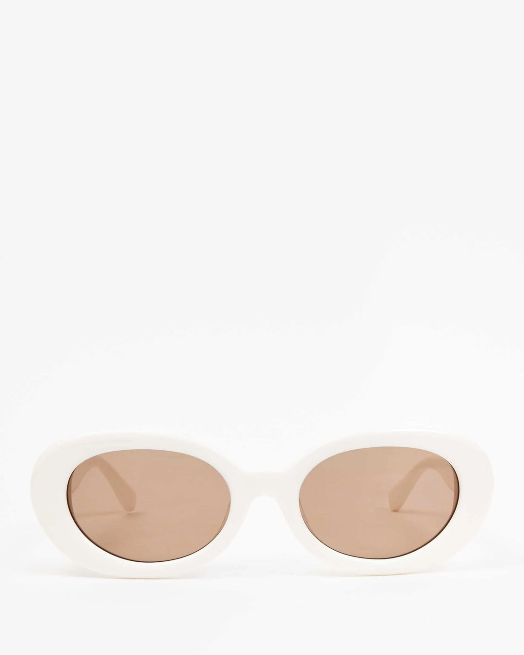 Clare V. - Julia Sunglasses in Cream - Kalifornia Jean Bar