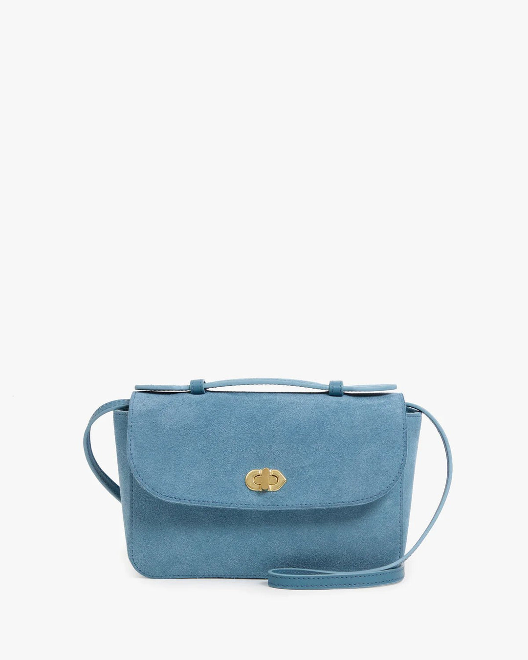 Clare V. - Kathryn Suede Bag Desert Blue - Kalifornia Jean Bar
