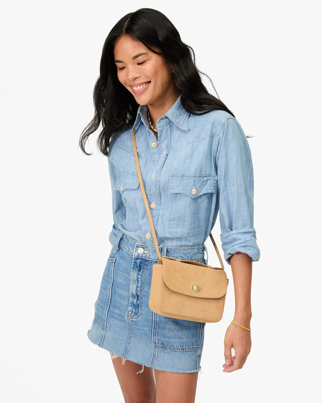 Clare V. - Kathryn Suede in Dune - Kalifornia Jean Bar