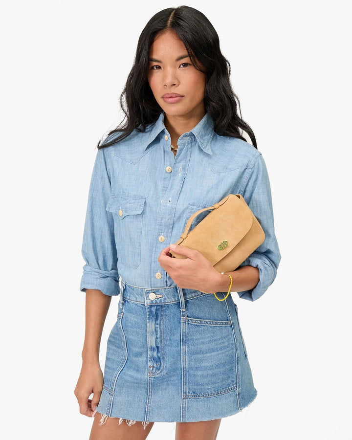 Clare V. - Kathryn Suede in Dune - Kalifornia Jean Bar