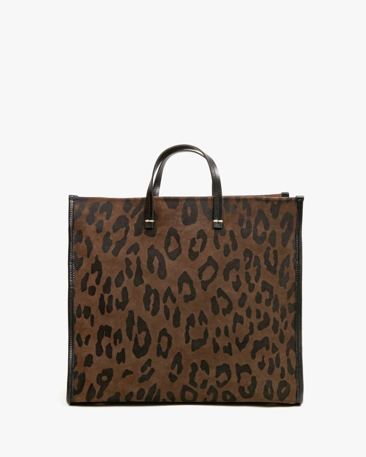 Clare V. - Simple Tote Cocoa Pablo Cat - Kalifornia Jean Bar