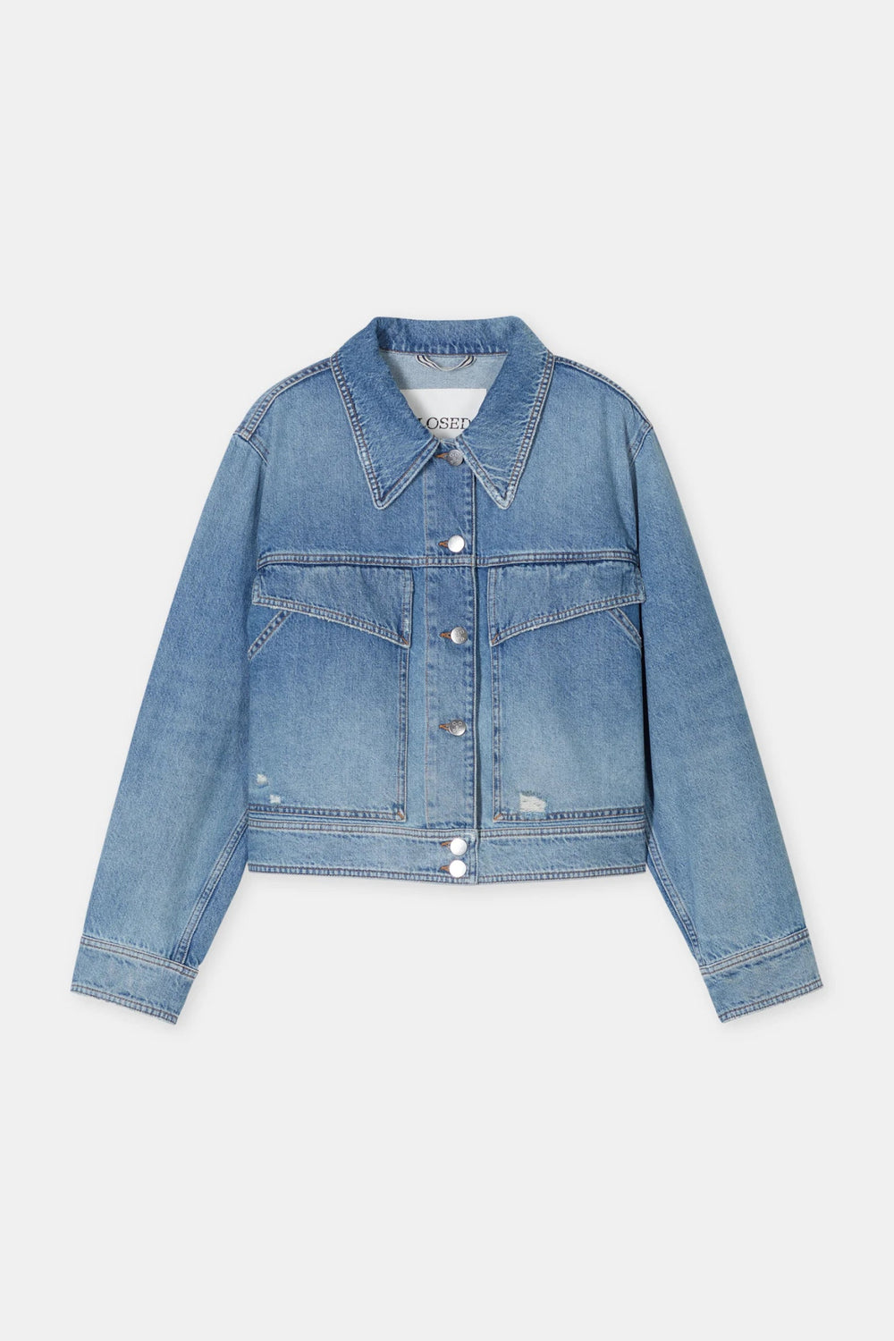 Closed - Mid Blue Denim Jacket - Kalifornia Jean Bar