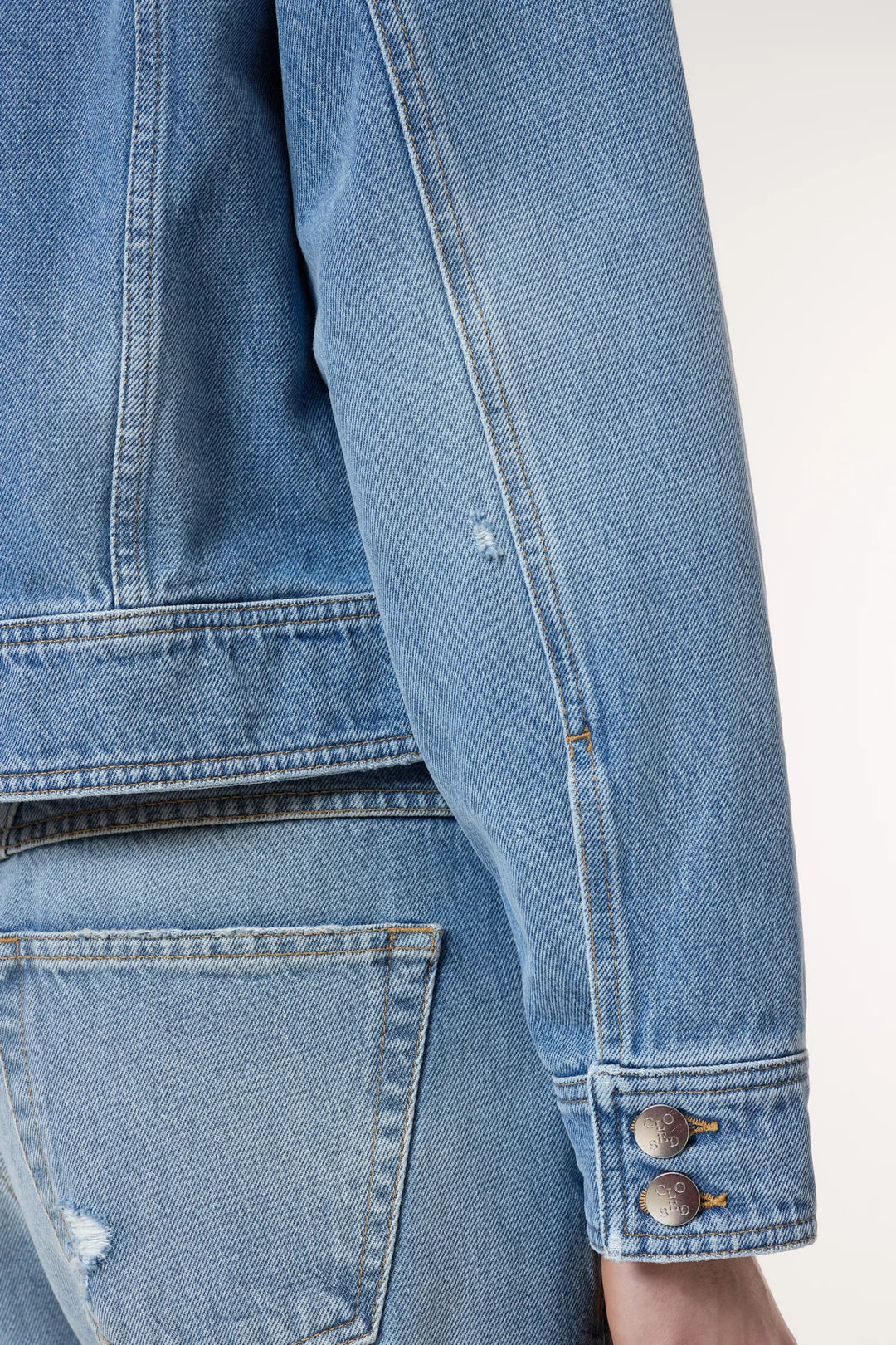 Closed - Mid Blue Denim Jacket - Kalifornia Jean Bar