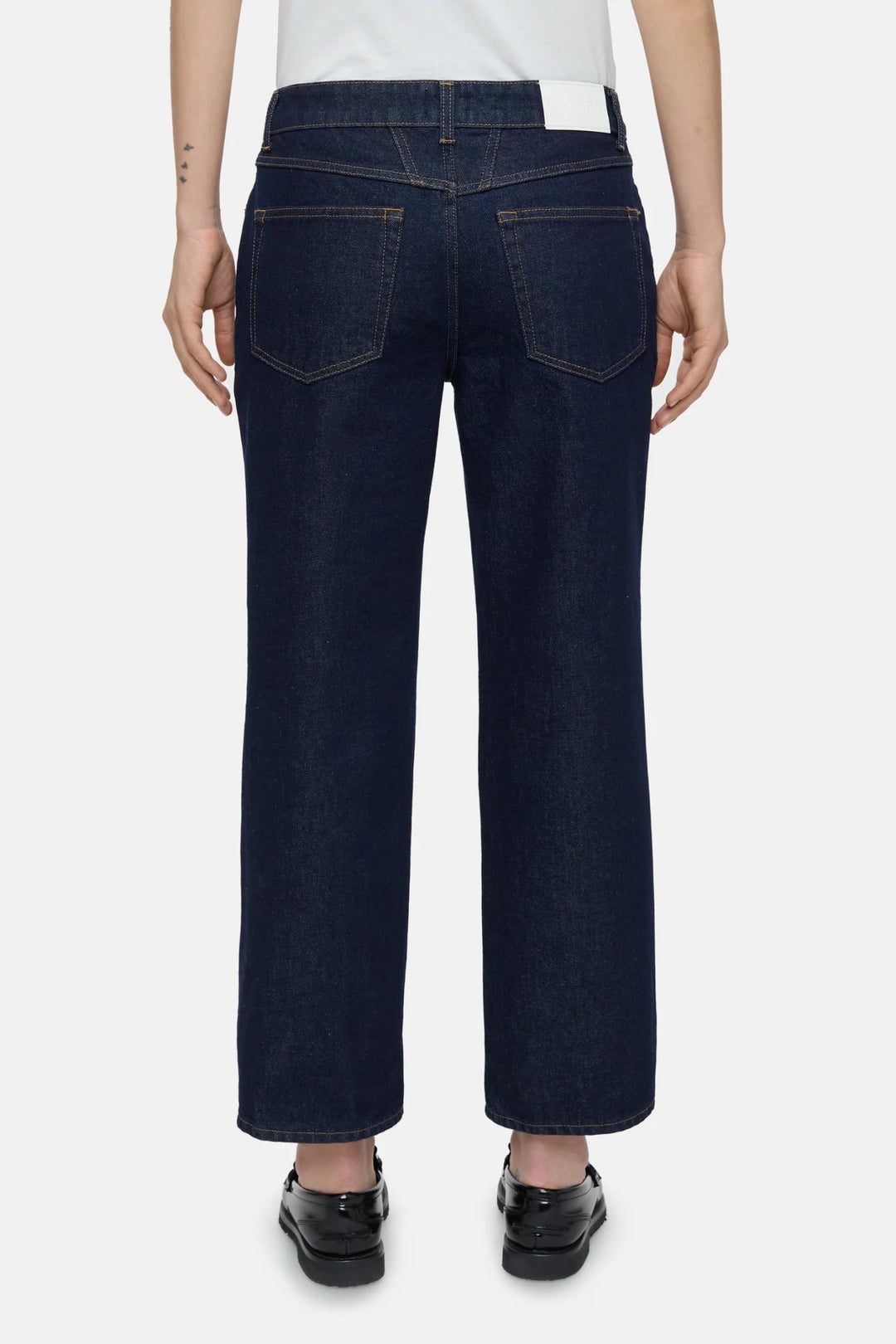 Closed - Straight Leg Milo Jean in Dark Blue - Kalifornia Jean Bar