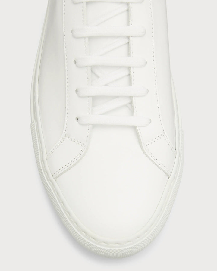 Common Projects - White Original Achilles Low Sneaker - Kalifornia Jean Bar