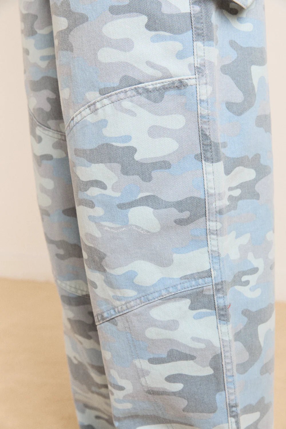 Damson Madder - Drew Jean in Camo - Kalifornia Jean Bar