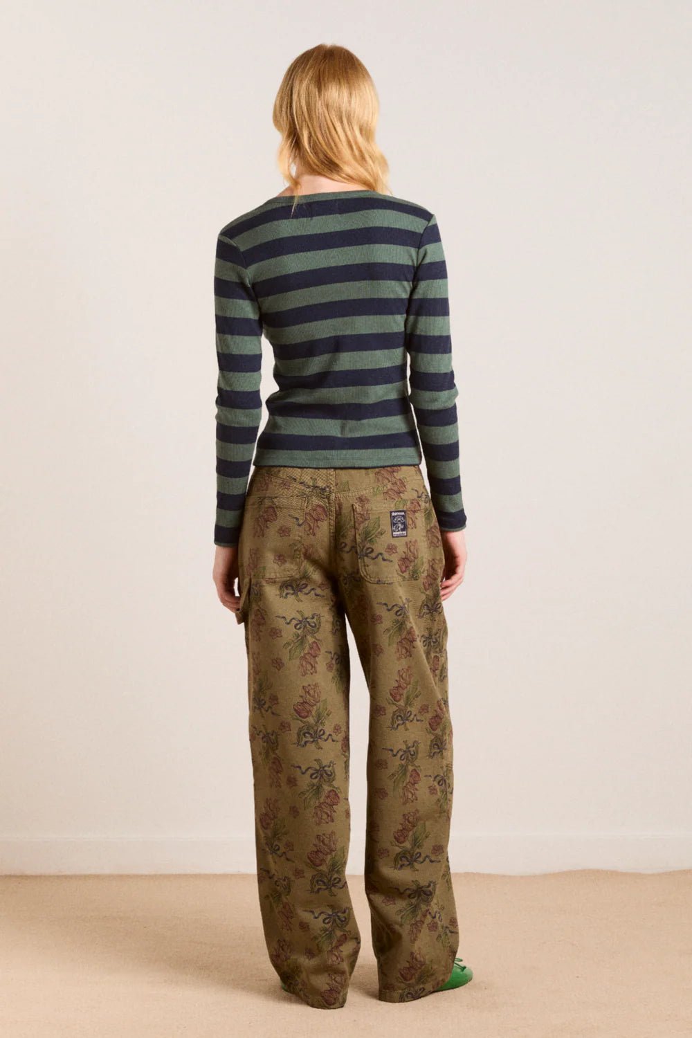 Damson Madder - Drew Jeans in Tulip Khaki - Kalifornia Jean Bar